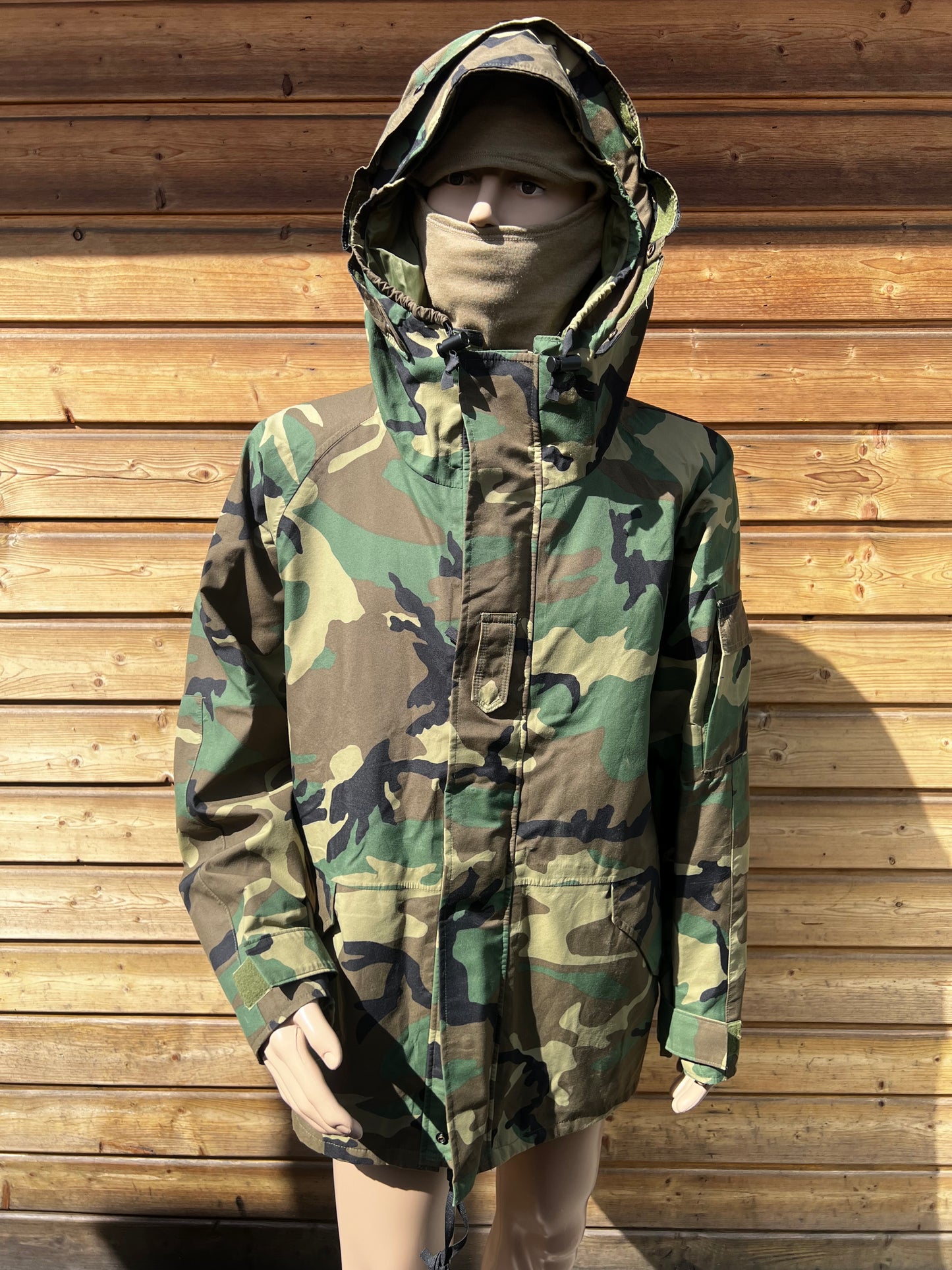 Parka ECWCS „Cold Weather, Camouflage” Woodland XL/R