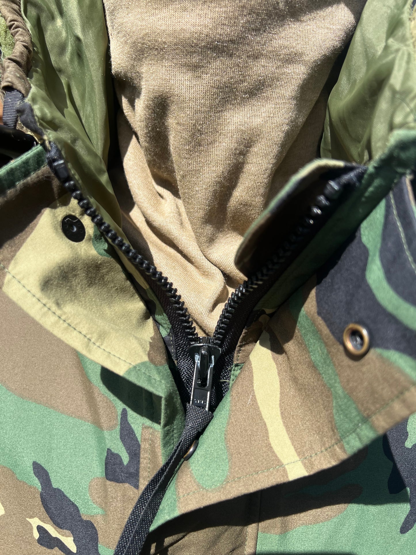 Parka ECWCS „Cold Weather, Camouflage” Woodland XL/R